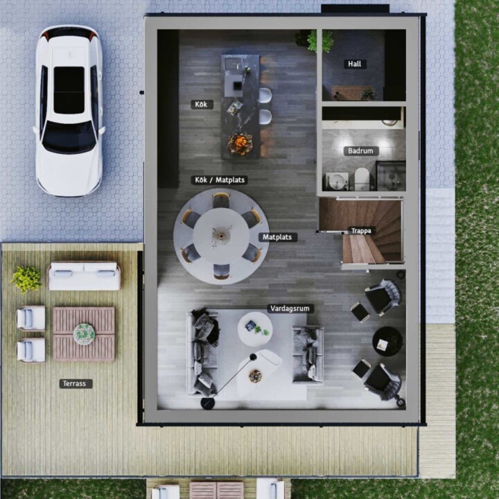 UPPSALA ULTUNA 25 3d Rendering