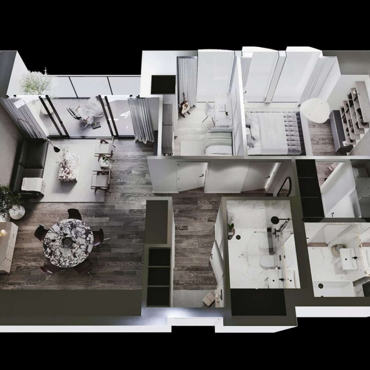 GOTHENBURG - KARLATORNET 21 3d Floor Plan